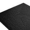 Stonea douchebak antislip composiet 900x1400x30 mm inkortbaar mat zwart - Douchebakken | Lapy