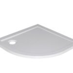 luxe douchebak SMC 1/4 rond 900x900x40 inbouw wit - Kwartrond | Lapy
