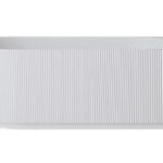 Rivi hoekbad rechts 170 x 80 cm acryl mat wit met waste mat wit - Baden | Lapy