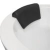 Relax hoofdkussen voor ligbaden zwart - Comfort & safety accessoires | Lapy