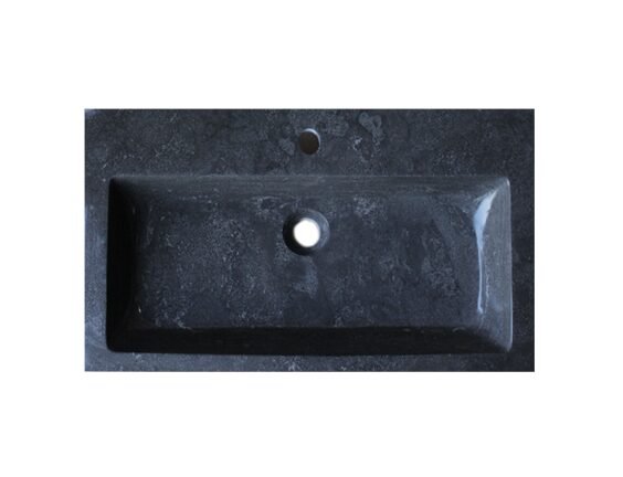 Wastafel Compact Stone natuursteen 80