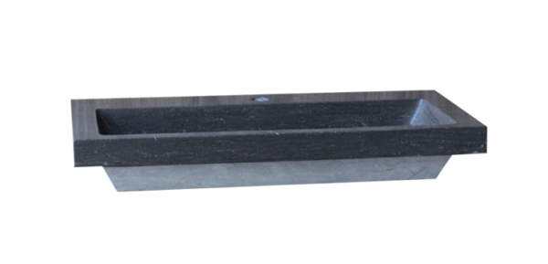 Wastafel Compact Stone natuursteen 100 - Wastafels Compact | Lapy