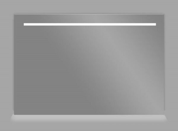 Spiegel met LED verlichting en onder verlichting 140 incl. spiegelverwarming | Lapy