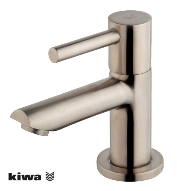 Caral Amador fonteinkraan Kiwa 1/2″ geborsteld staal PVD - Fonteinkranen | Lapy