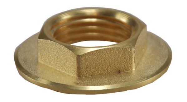 Bevestigingsmoer messing 1/2"