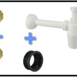 Uni-3 sifon aansluitset PVC - Sifons wastafels | Lapy