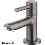 Caral Amador fonteinkraan Kiwa 1/2” gunmetal PVD - Fonteinkranen | Lapy