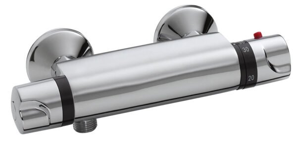 Universele thermostatische douchemengkraan 12cm chroom - Opbouw douchekranen | Lapy