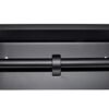 Brush dubbele toiletrolhouder mat zwart - Toiletaccessoires | Lapy
