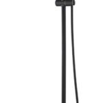 Tivaro thermostatische regendoucheset opbouw mat zwart - Regendouchesets | Lapy