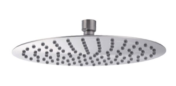 304 hoofddouche rond 20 cm geborsteld RVS - Hoofddouches | Lapy