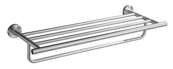 304 handdoekhouder met planchet 60 cm RVS - Handdoekhouders | Lapy