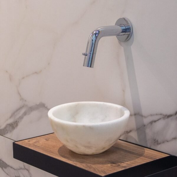 Fonteinkom Marmer Imperial White