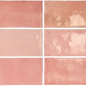 Equipe Artisan Rose Mallow 6,5X20 Glans - Wandtegels Vintagelook | Lapy