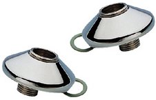 Set Luxe S-koppelingen 1/2x3/8 + rozet