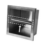 Rocko toiletrolhouder met veer - Toiletaccessoires | Lapy
