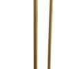 Loft handdoekrek 95 x 25 x 20 cm geborsteld messing PVD - Handdoekhouders | Lapy