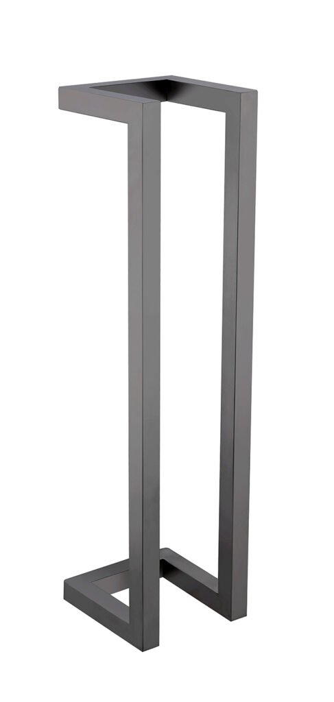 Loft handdoekrek 50 x 12.5 x 12.5 cm gunmetal PVD