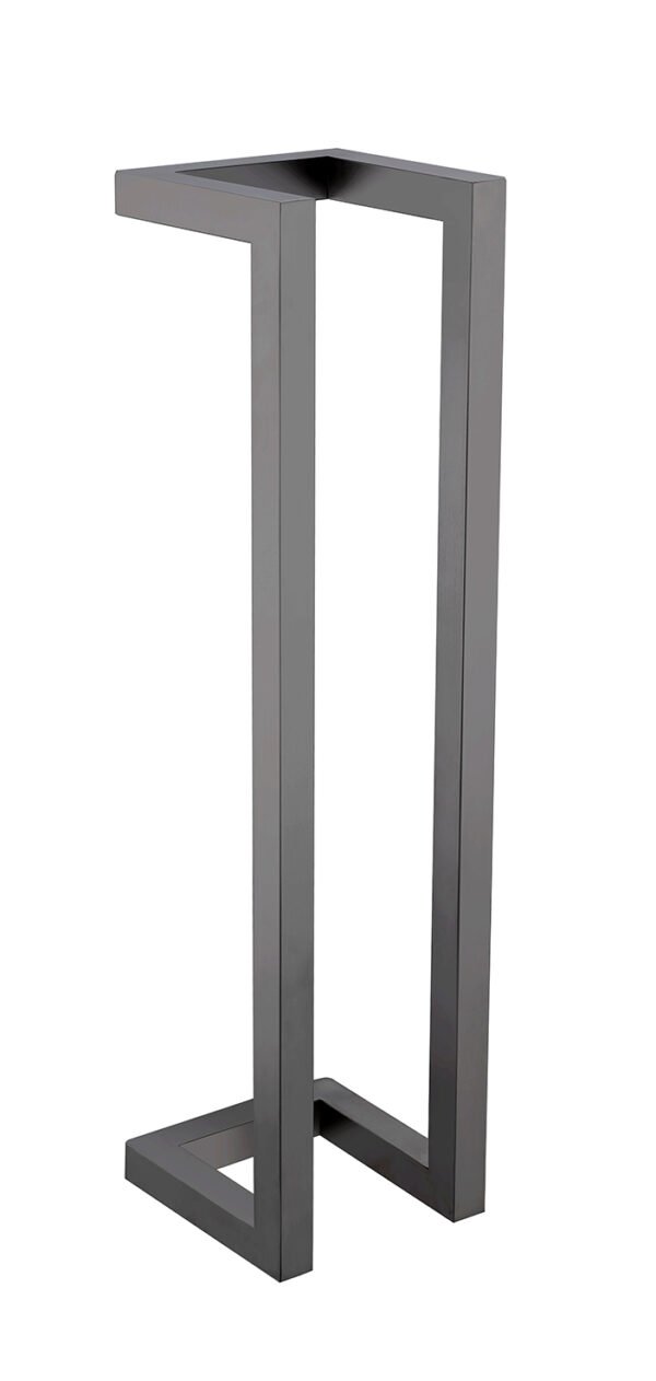 Loft handdoekrek 50 x 12.5 x 12.5 cm gunmetal PVD