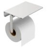 Alonzo toiletrolhouder met planchet chroom - Toiletaccessoires | Lapy