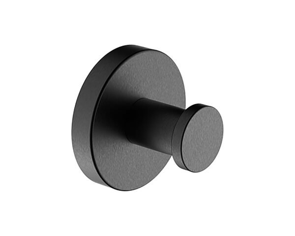 Alonzo handdoekhaak groot gunmetal PVD - Ophanghaken | Lapy