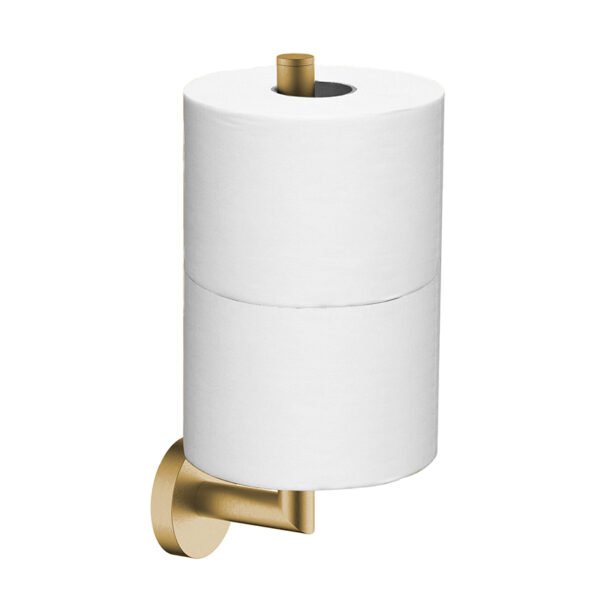 Alonzo reserverolhouder geborsteld messing PVD - Toiletaccessoires | Lapy