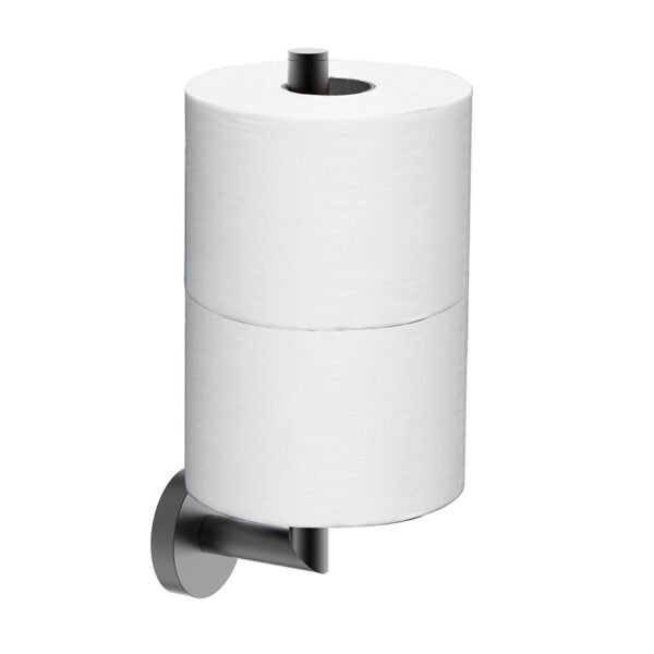 Alonzo reserverolhouder gunmetal PVD - Toiletaccessoires | Lapy