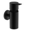 Alonzo zeepdispenser mat zwart - Wastafelaccessoires | Lapy