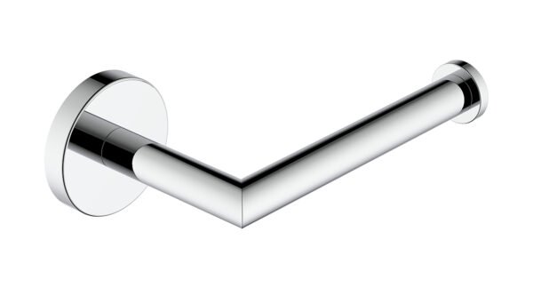 Alonzo toiletrolhouder met vaste arm chroom - Toiletaccessoires | Lapy