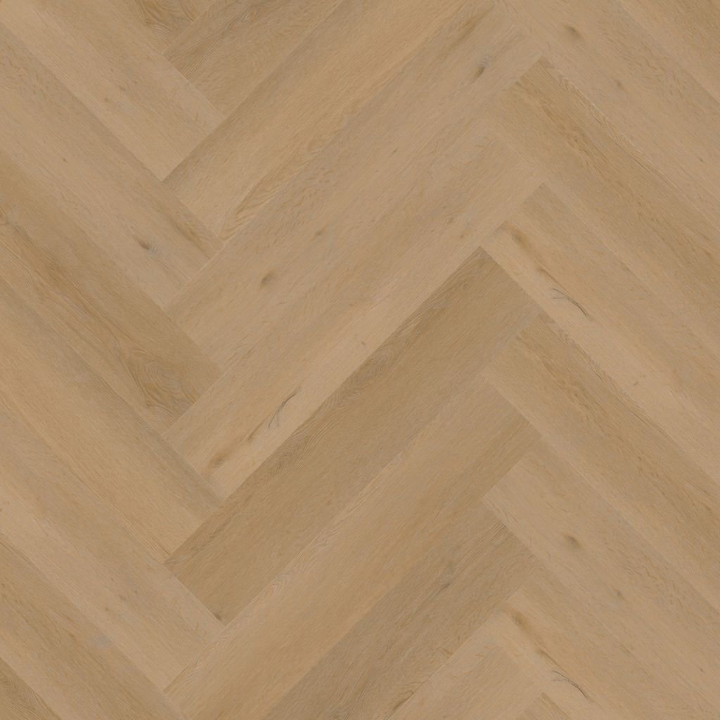 YUP Leyton herringbone dryback warm oak