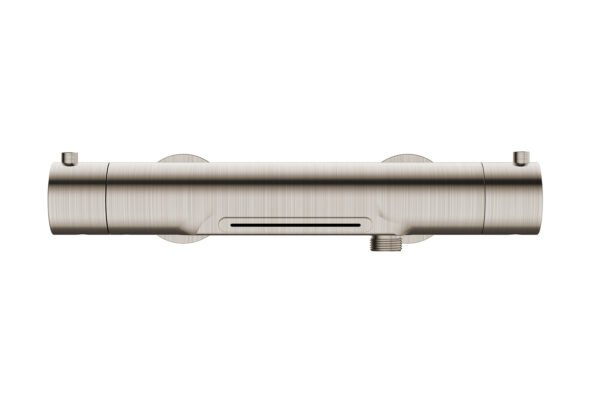 Style thermostatische badmengkraan waterval cooltouch geborsteld staal PVD - Opbouw badkranen | Lapy