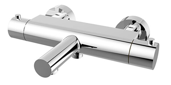 Style thermostatische badmengkraan cooltouch chroom PVD - Opbouw badkranen | Lapy
