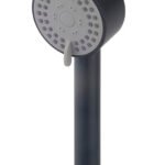 UniMatch Cadans handdouche 3 standen Ø 8 cm mat zwart - Handdouches | Lapy