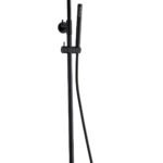 Caral thermostatische regendoucheset opbouw mat zwart - Regendouchesets | Lapy