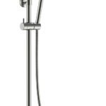 Ribbd thermostatische regendoucheset opbouw geborsteld staal PVD - Regendouchesets | Lapy