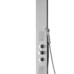 Ontario thermostatische douchekolom 150×22 cm RVS - Douchekolommen | Lapy