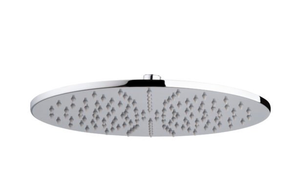 UniMatch hoofddouche rond 30 x 0,8 cm chroom