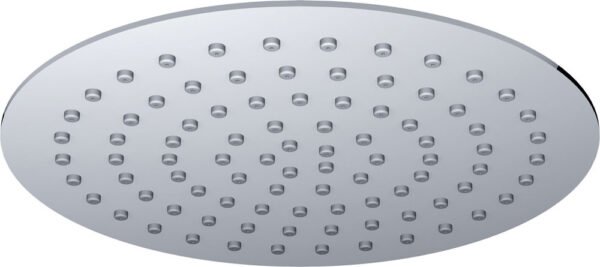 Ufo hoofddouche rond 20 cm chroom