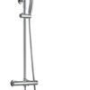 Twenty eco thermostatische regendoucheset opbouw rond chroom - Regendouchesets | Lapy