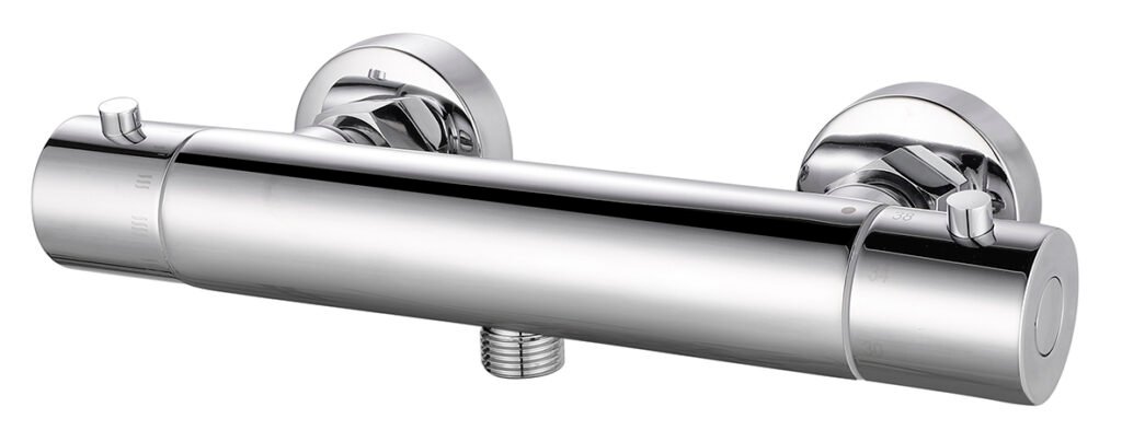 Rio thermostatische douchemengkraan 15 cm chroom