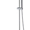 Caralda Eco thermostatische regendoucheset opbouw chroom - Regendouchesets | Lapy