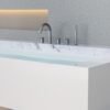 Caral badrandcombinatie 5 gats chroom - Badrandkranen | Lapy