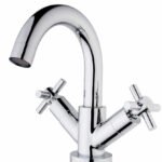 Cross wastafelkraan chroom - Opbouw wastafelkranen | Lapy