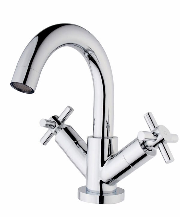Cross wastafelkraan chroom - Opbouw wastafelkranen | Lapy