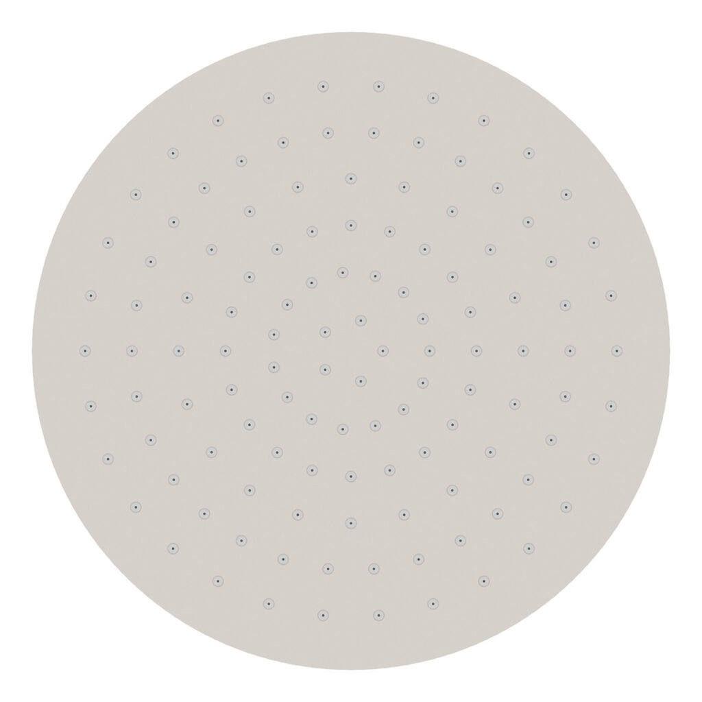 Ufo hoofddouche rond 30 cm RVS