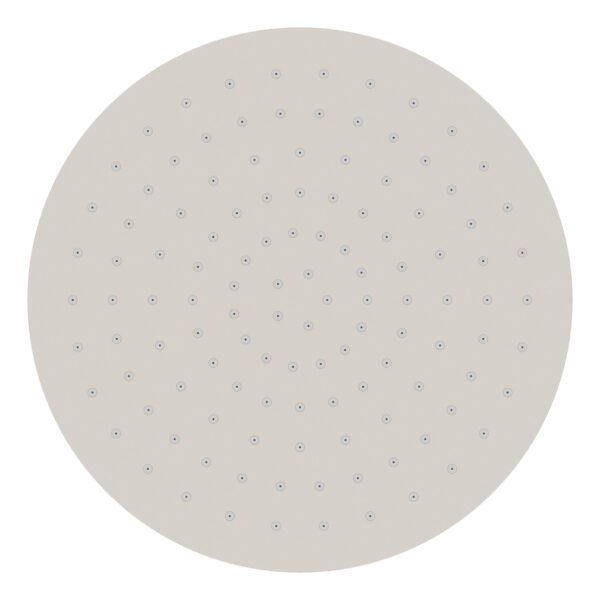 Ufo hoofddouche rond 30 cm RVS