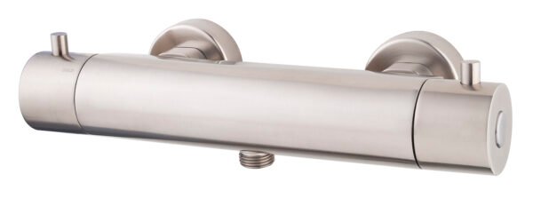 Caral Cool Touch thermostatische douchemengkraan geborsteld staal PVD - Opbouw douchekranen | Lapy
