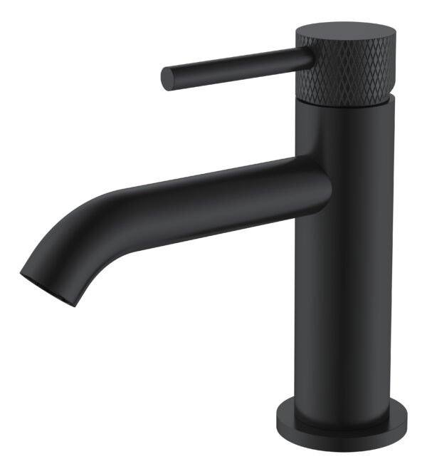 Ribbd fonteinkraan 1/2″ mat zwart - Fonteinkranen | Lapy