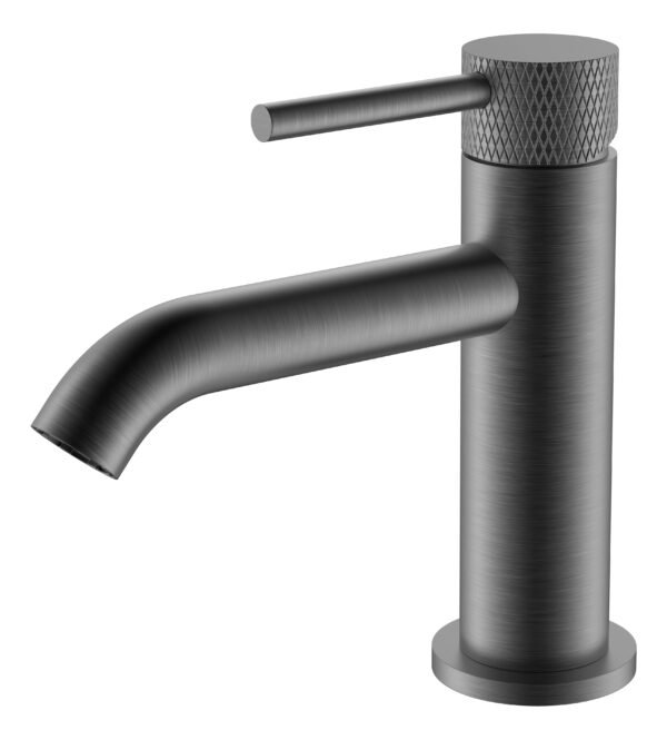 Ribbd fonteinkraan 1/2″ gunmetal PVD - Fonteinkranen | Lapy