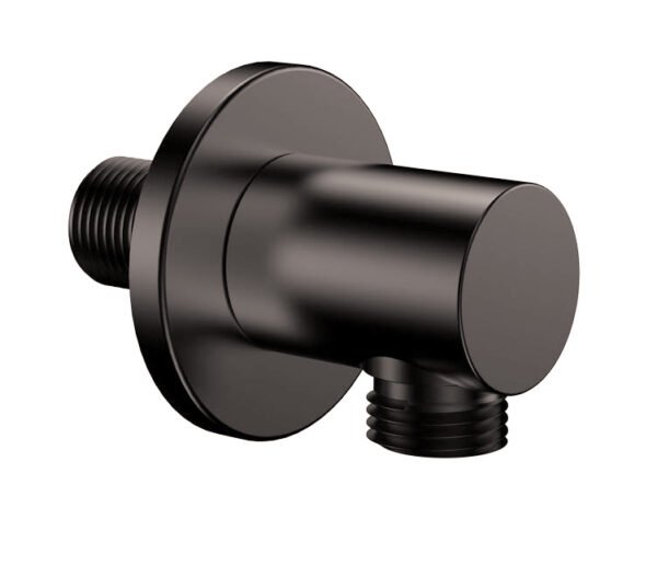 UniMatch wandaansluitbocht rond 1/2" gunmetal PVD